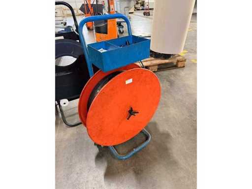 Abrollwagen für PVC-Umreifungsband Kunststoffband-Abroller