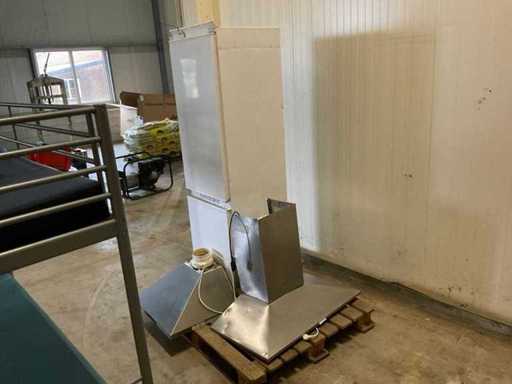 Pelgrim Inbouw Koelkast-diepvries combinatie