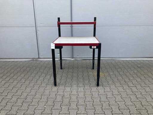 werkbank met handmatige hoogteverstelling