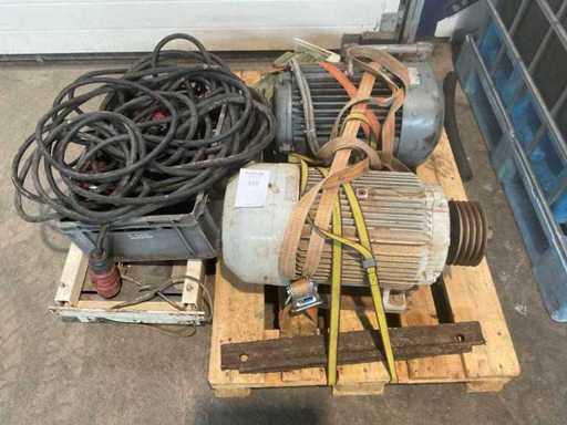 Electric motors and power cables