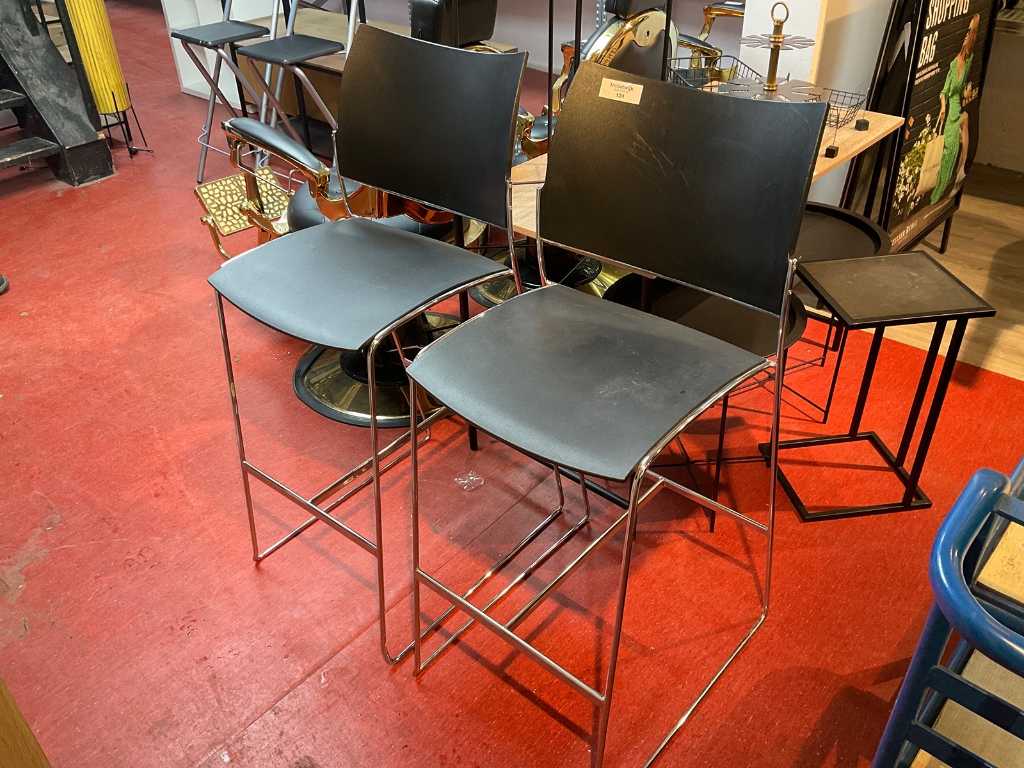 Bar stools (2x)