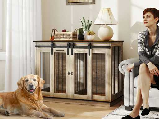 Hondenbench - bijzettafel