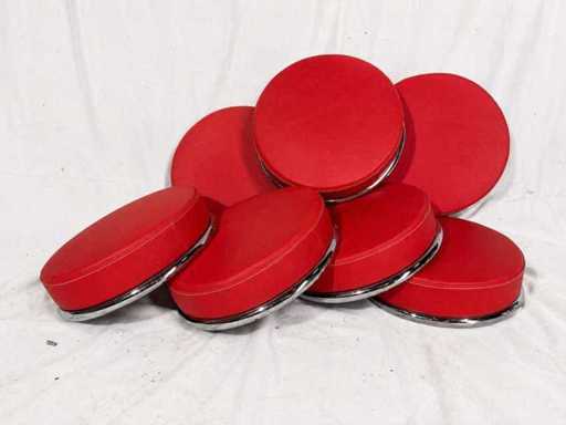 Vintage Barhocker Sitzpolster (7x)