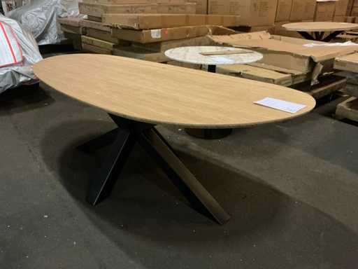 Vdb Kiezel Eetkamertafel 220cm