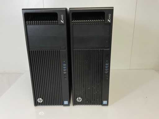 HP Z440, Xeon(R) E5-1650 v4, 64 GB RAM, KEINE HDD, NVIDIA Quadro K1200 4GB WorkStations (2x)