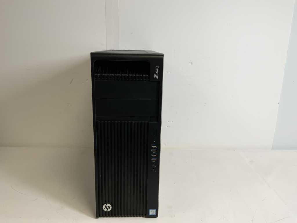 HP Z440, procesor Xeon(R) E5-1650 v4, 64 GB RAM, bez dysku twardego, stacja robocza NVIDIA Quadro K1200 4 GB