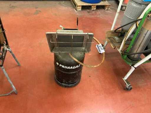 Straalverwarmer