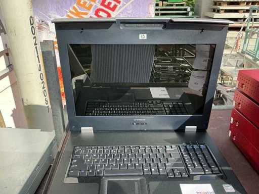 Labtop 17,3” voor uitschuifbare module