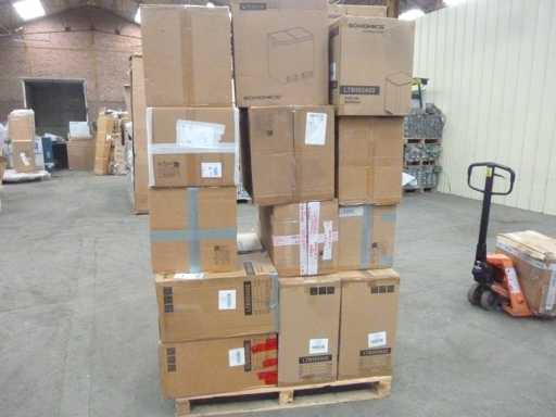 Set van 18 vuilnisbakken 