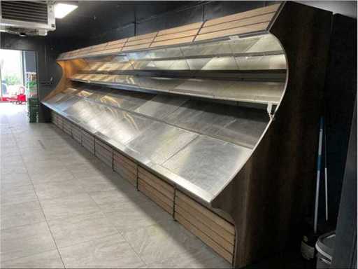 Crate presentation wall