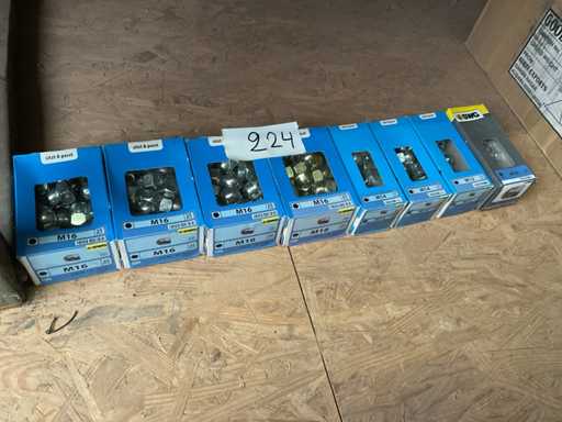 8 boxes of ball nuts