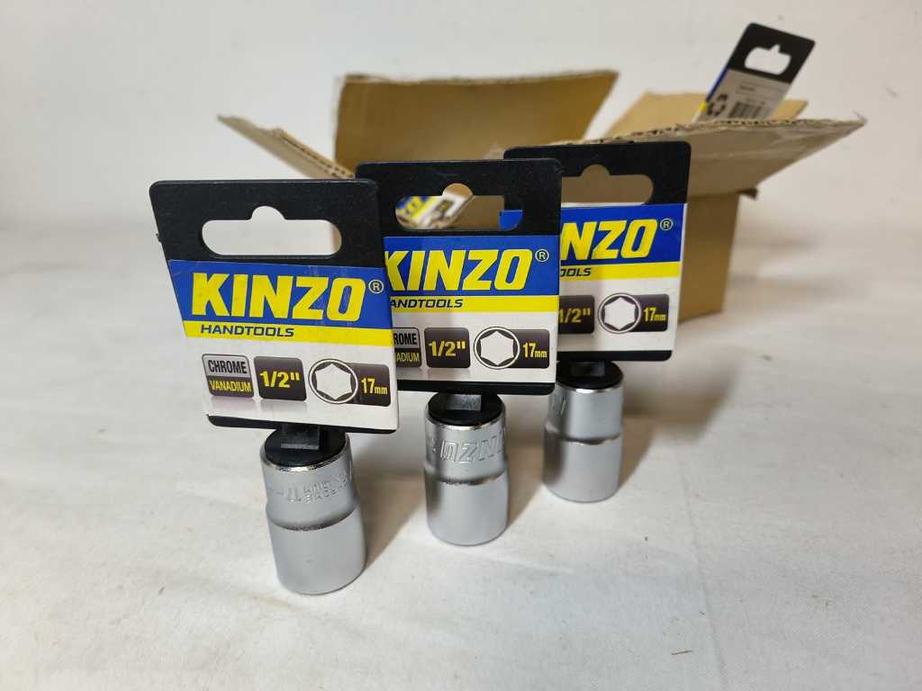 Kinzo-Stecknuss 17mm 1/2" (200x)
