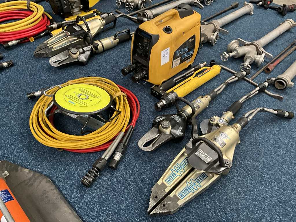 Set de instrumente hidraulice de salvare Weber Hydraulik