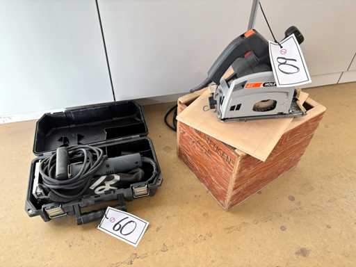 ELU / HOLZ-HER 2111 Groove milling machine and floater saw