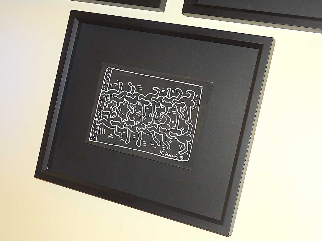 Disegno della metropolitana di New York - Keith Haring (Certificato) #3