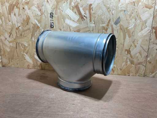 Air Spiralo T9 90° 250mm/224mm Spiraal T-stuk (4x)