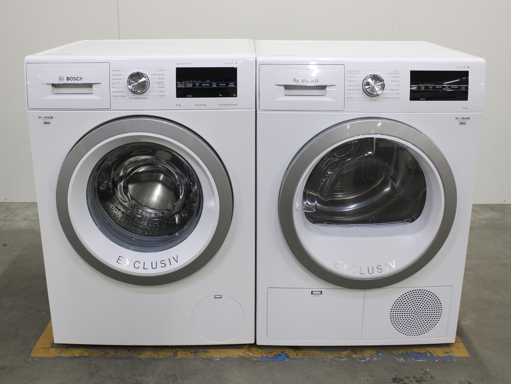 Serie Bosch|6 SportsEdition Lavatrice AquaStop EcoSilenceDrive & Serie Bosch|6 Asciugatrice