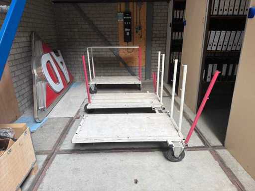 Warehouse trolley (3x)
