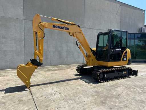 Komatsu - 2016 - PC56-7 - Midi Excavator
