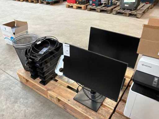 Samsung F24T450FQR Monitor (2x)