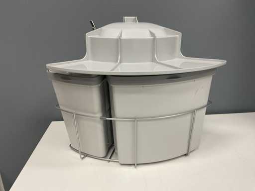 Poubelle 1x 18L 1x 12L 1x 9L