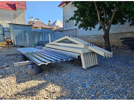 CONSTRUCCIÓN DE ACERO EMANUEL Garaje metálico