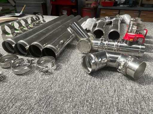 80 mm Ventilation Nozzle with 24 V Motorized Valve