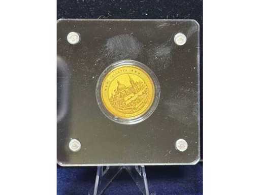 1000 franchi 2024 | Bratislava 1/1000oz 999 Oro Prezato
