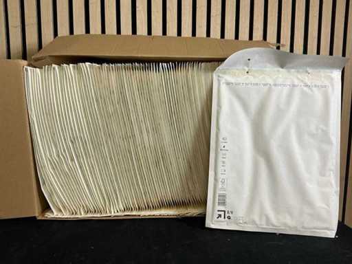 Batch of various sizes of air bubble mailers