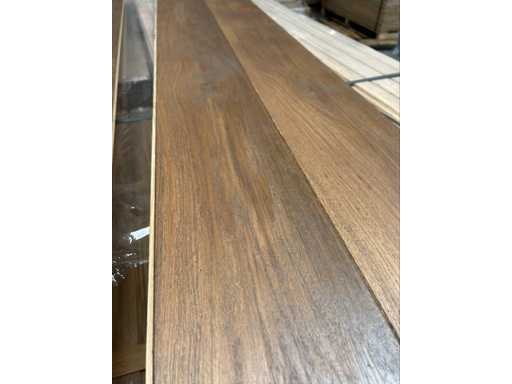 57,80 m² Parchet din stejar masiv 20mm Ulei de lut