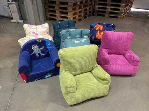 Ready Steady Bed Children's Pouf (7x)