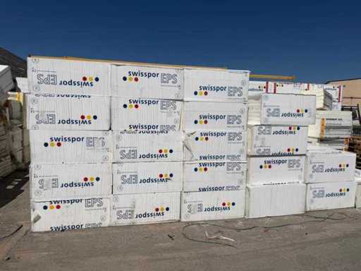 LIQUIDAZIONE – ISOLAMENTO IN POLISTIRENE EPS – 600 M² – 15 CM 