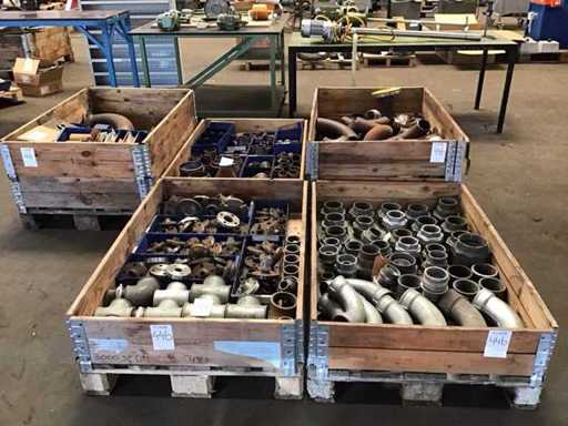 Pallets flenzen, lasbochten, lasfittingen en toebehoren (5x)