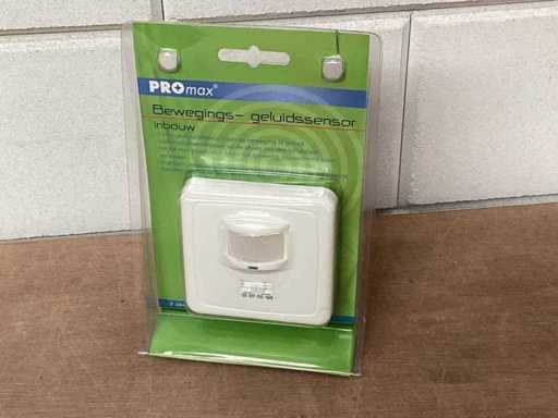 PROmax Motion detector with sound sensor (20x)