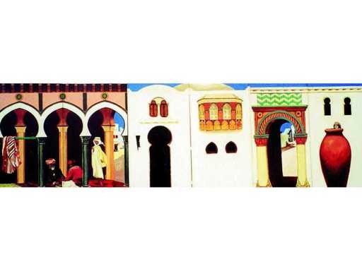 Dekor: Orientalische (Arabische) Straße