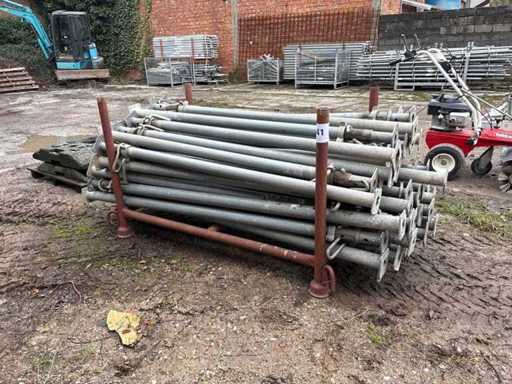 Galvanized braces (45x)