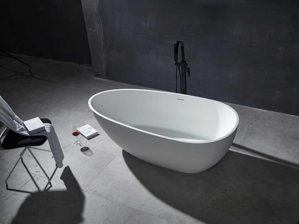 Freestanding bathtub - Solid surface - Zaine