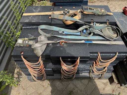 Kunstof Stempelplaten - 78x 40x40x4cm - Plate material