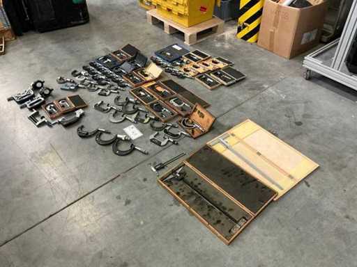 Assortment of measuring equipment