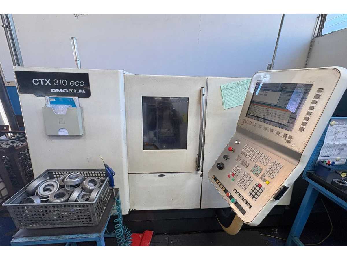 DMG CTX 310 ECO CNC lathe 2 axes