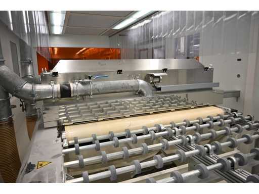 2017 IFG - Eltosch Grafix Glass Space Unit z taśmą rolkową Benteler i wychodzącą taśmą rolkową (C)