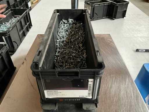 Würth 3.58kg Countersunk head 5x25 in stackable container