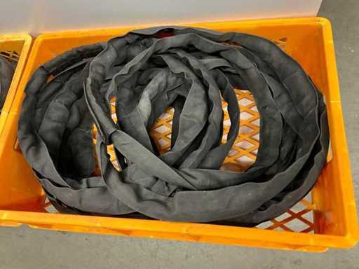 Circumferința canelei rotunde Steelflex 2m lungime 1m testată până în 2026 parțial 2025 stare bună