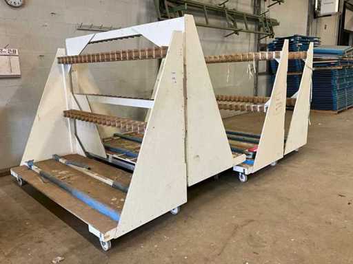 Holztransporterwagen (4x)