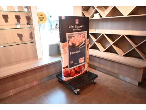 Panneau d’affichage mobile double face