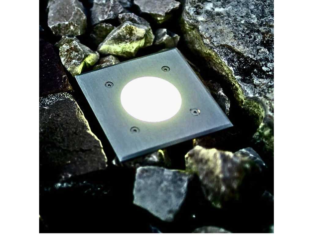 40 x Ground spot IP65 - square with gu10 fitting (SGD-02S)