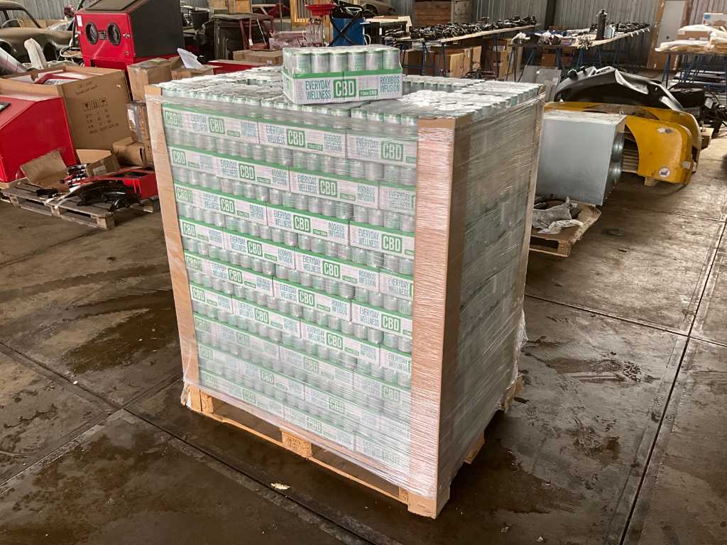 Broad spectrum Pallet CBD drinken Troostwijk Auctions