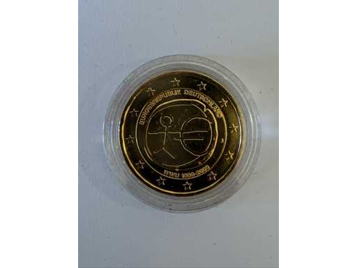 2 Euro Verguld 2009 WWU Duitsland D