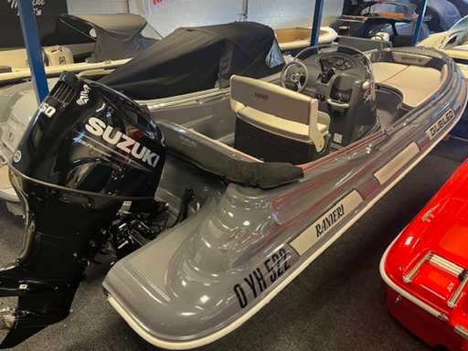 2023 Ranieri Giubileo - ?ód? konsolowa W ZESTAWIE 150 KM Suzuki i przyczepa do ?odzi pega