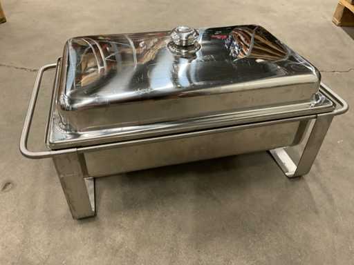 Scaldavivande a molla in acciaio inox (2x)